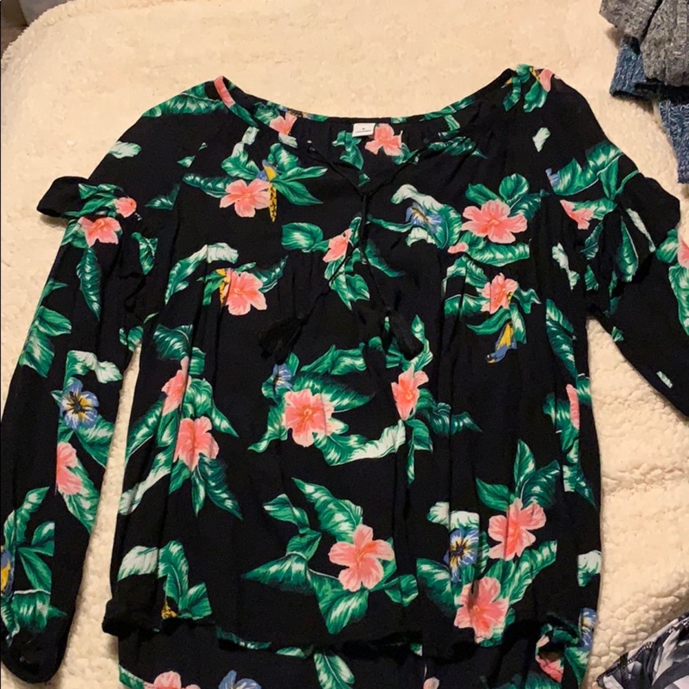 Floral blouse